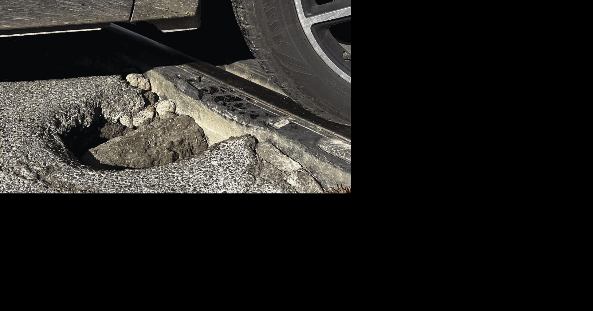 Railroad track potholes and flooding plague Waverly | News ...