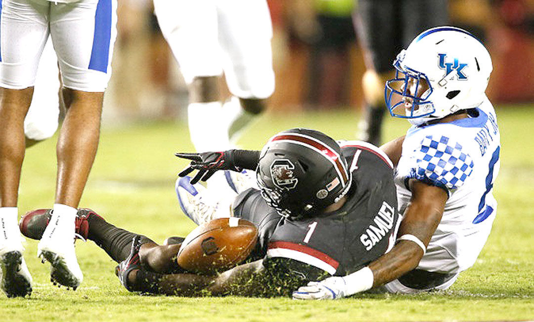 Deebo Samuel Out With Broken Leg 