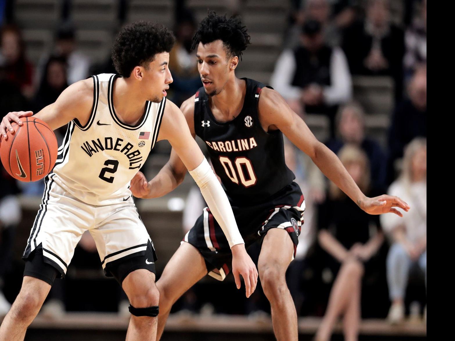 Carolina Basketball Vanderbilt Tops Gamecocks 83 74 Behind Pippen