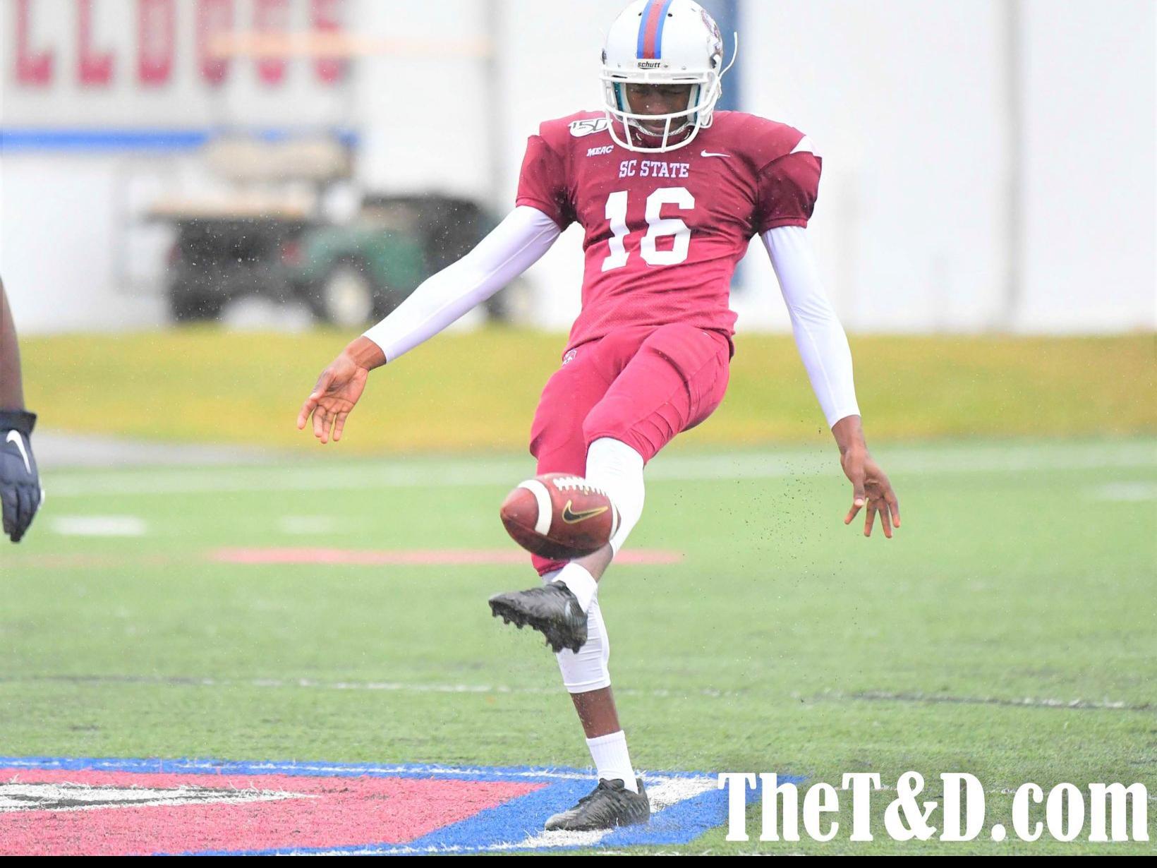 Sc State Football Four Bulldogs Earn Meac Weekly Player Of The