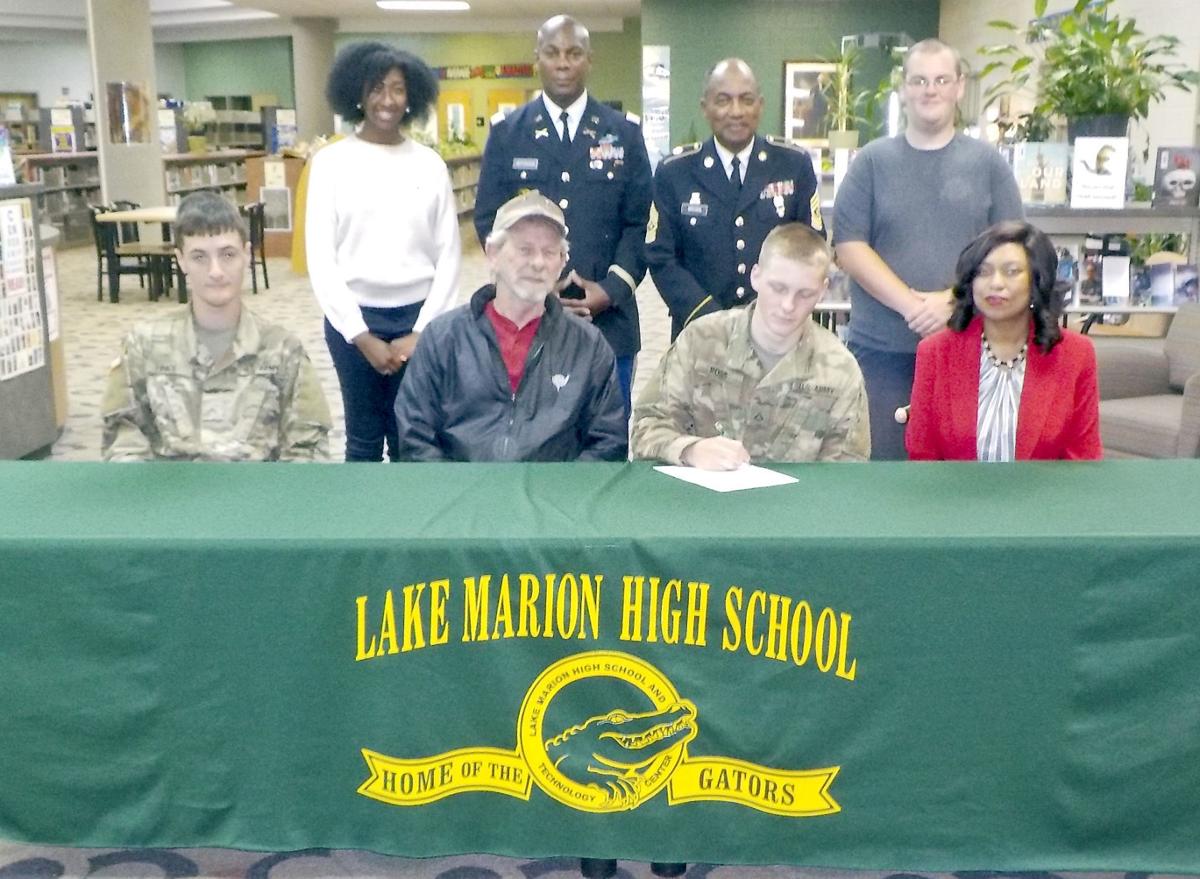 Two LMHS U.S. Army Junior Reserve Officer Training Corps cadets earn