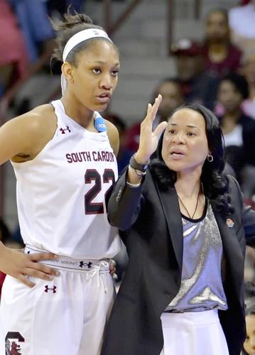 South Carolina's Staley better player or coach? Good question, she says