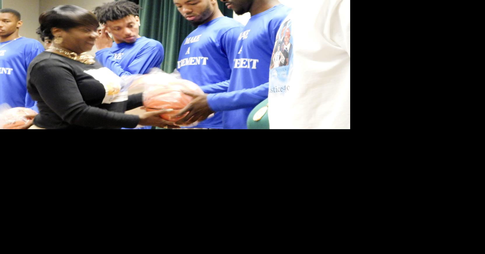 Basketballs honor slain Denmark Tech athlete