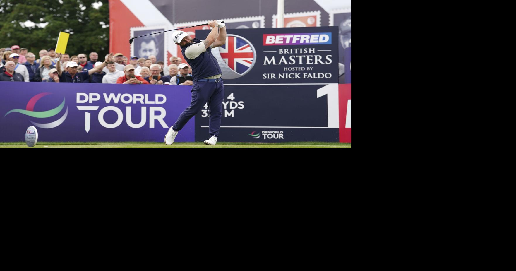 How much money each golfer won at the Betfred British Masters