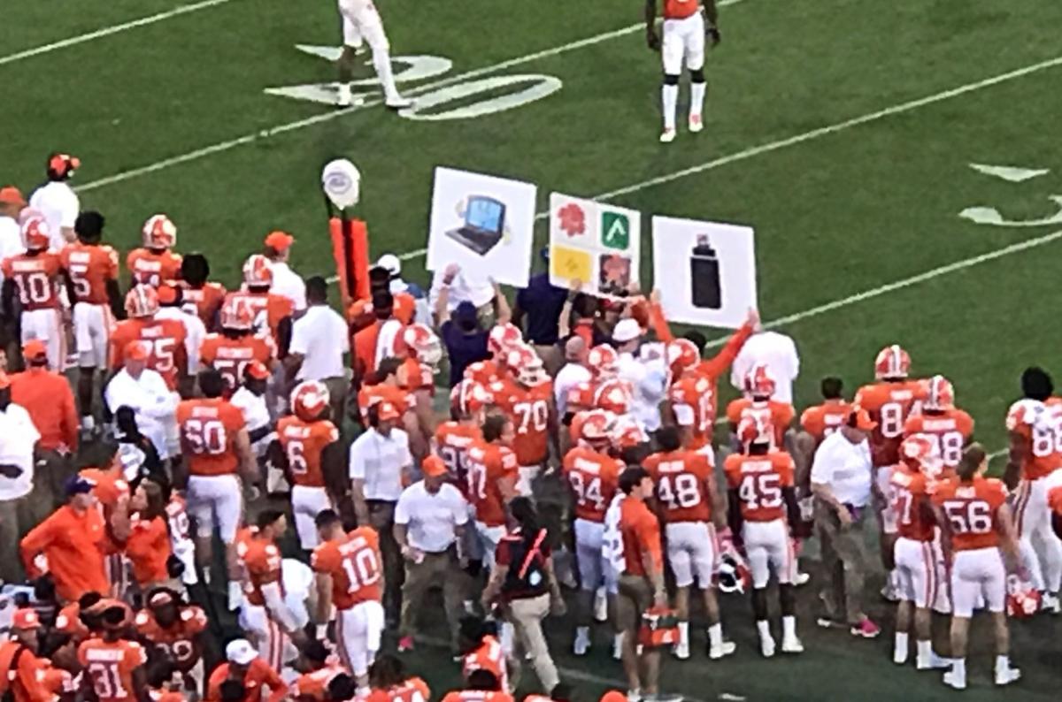 Clemson Football Earned With Offense Clemson Tigers