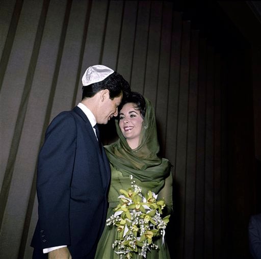 Liz married and Eddie Fisher MAY 12 1959