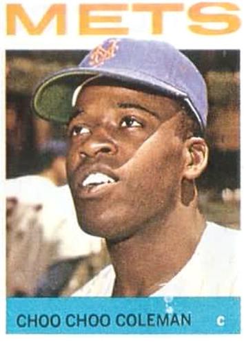 Clarence "Choo Choo" Coleman's 1964 Topps baseball card