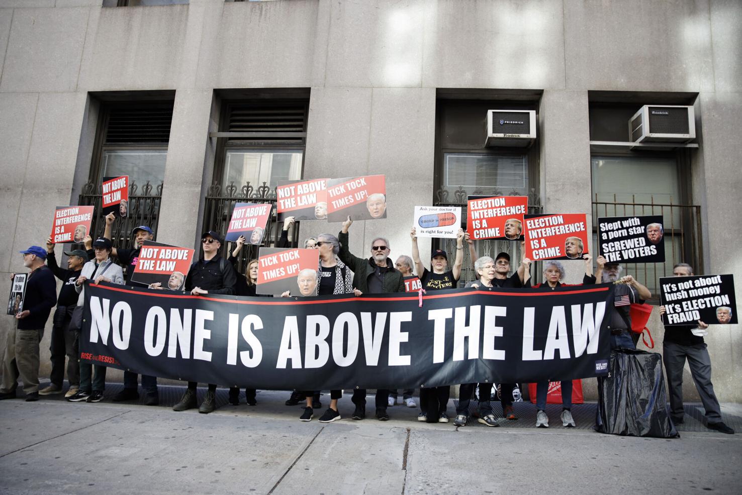 Photos: Scenes from Donald Trump #39 s hush money trial