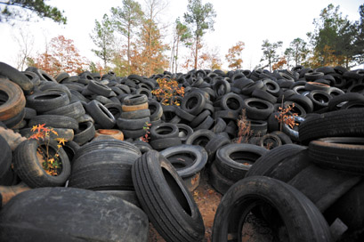 Cleanup Planned For Huge Tire Pile In Calhoun County News Thetandd Com