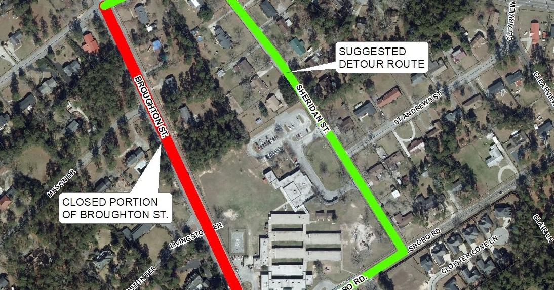 Portion of Broughton to be closed for sewer work - Vimarsana News