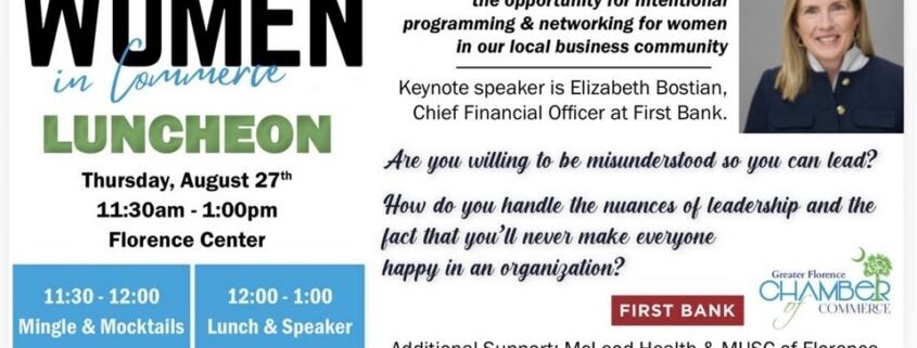 Women In Commerce – Tickets Available