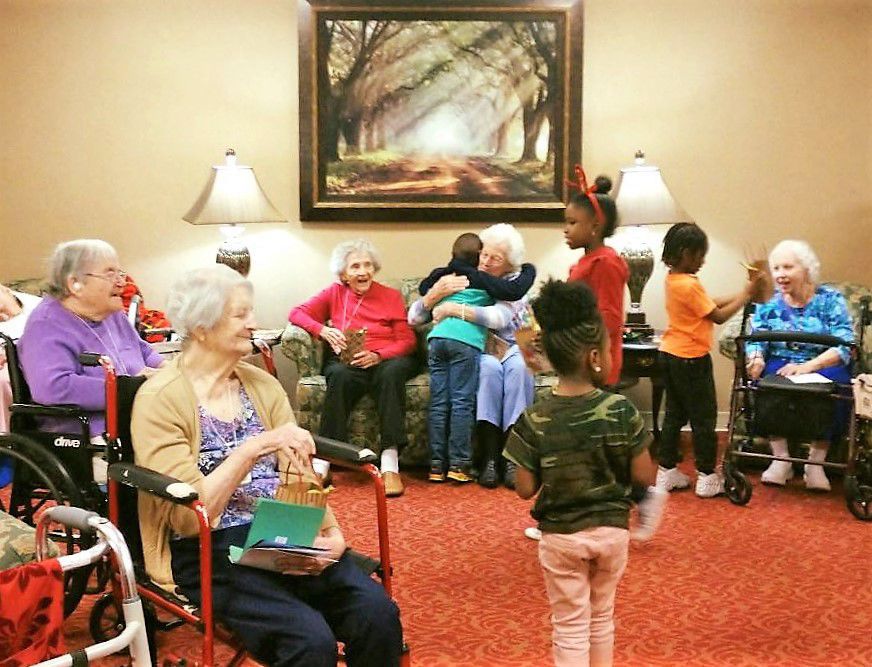 Bringing Christmas cheer Edisto Primary students carol at Morningside