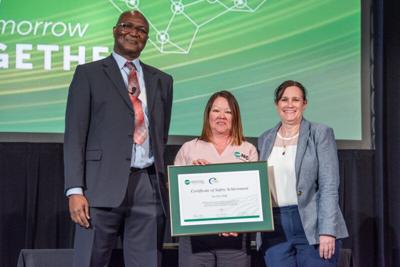 Pee Dee Electric Recognized for Commitment to Safety