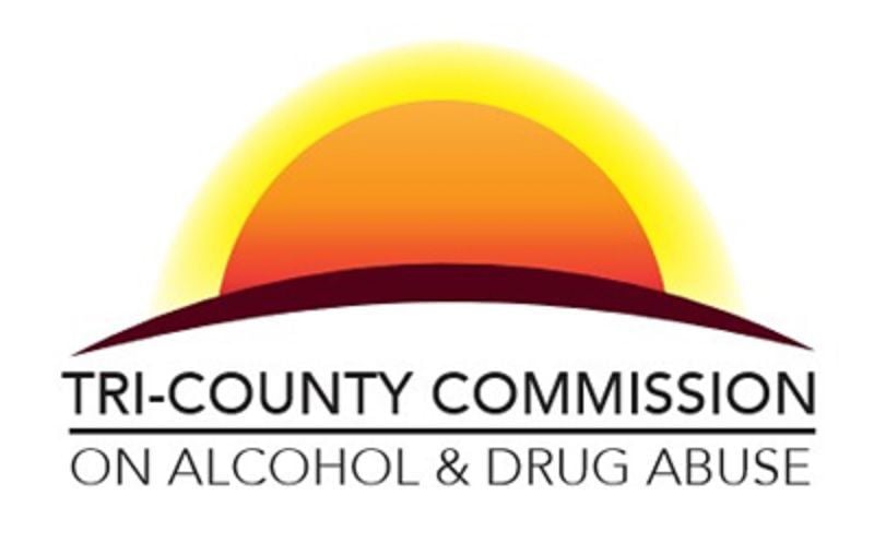 LIBRARY Tri County Commission on Alcohol and Drug Abuse logo