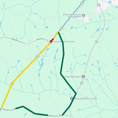 SCDOT to Close SC-145 near Center Point Road for Intersection Improvements in Chesterfield County