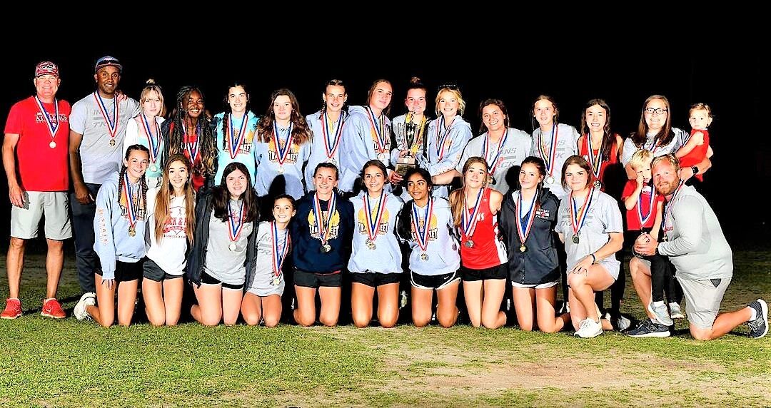 HIGH SCHOOL TRACK AND FIELD Lady Indians claim thirdstraight SCISA title