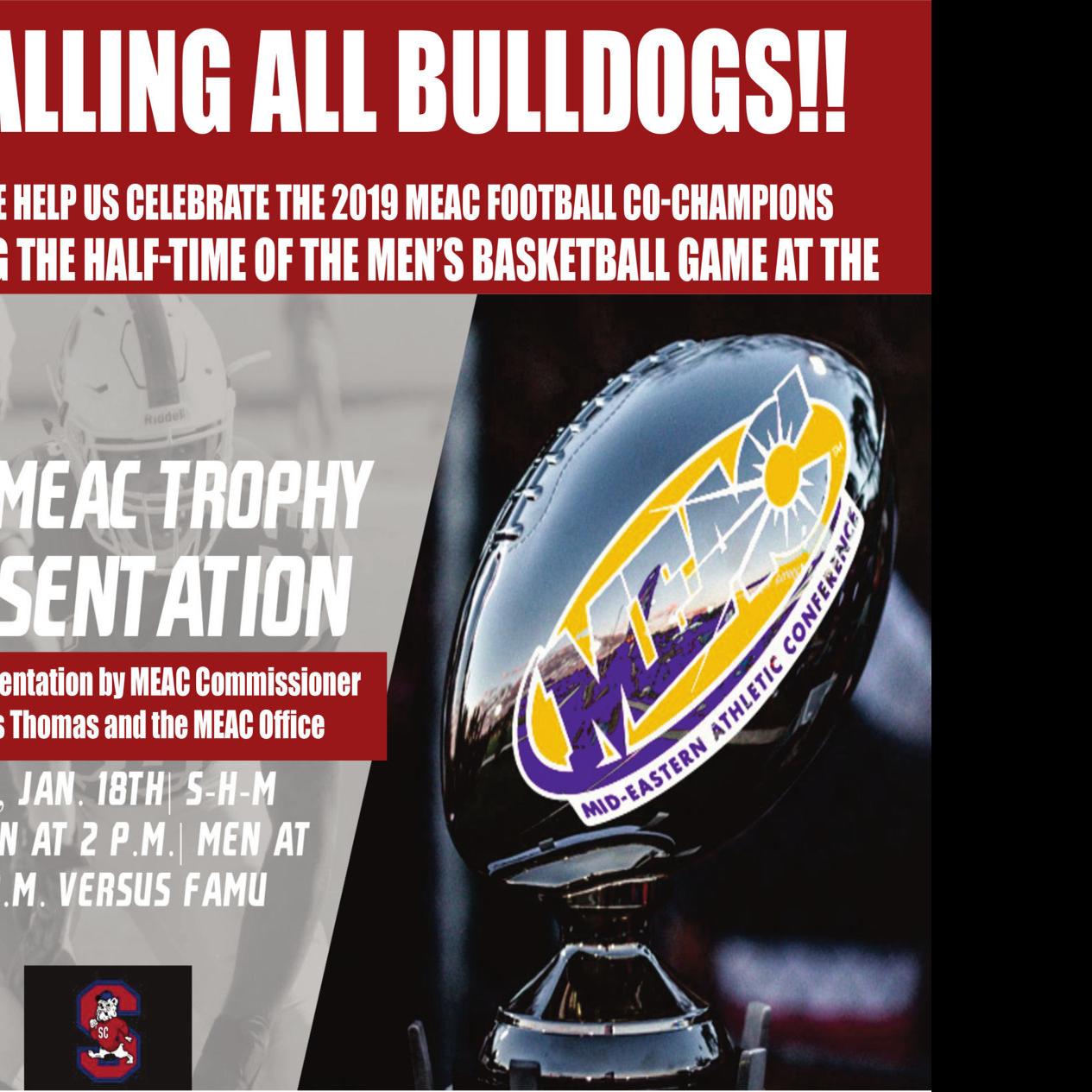 Sc State Football Bulldogs To Receive 2019 Meac Championship
