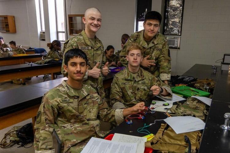 Summer camp at SC State combines leadership, STEM training for JROTC cadets