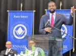 ‘Dream with your eyes open’: Sellers announces donation during DTC speech