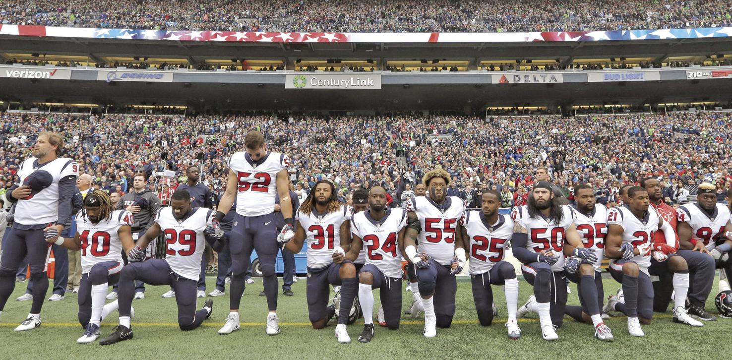 NFL players union files grievance over anthem policy