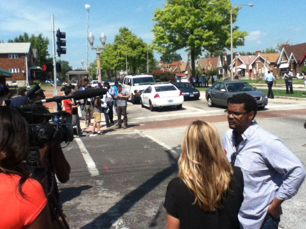 Shooting scene