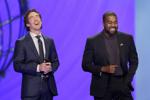 2019: APTOPIX People Kanye West Joel Osteen