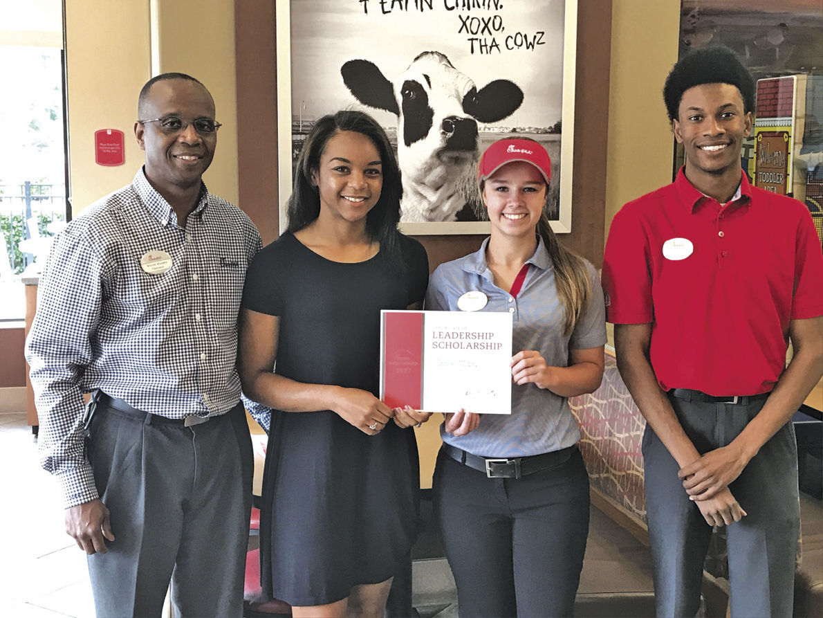 Three local ChickfilA team members receive scholarships