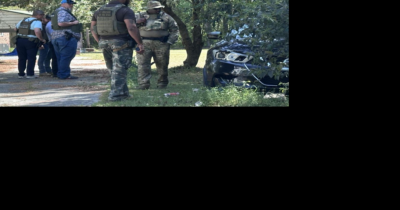 Murder suspect found after three-hour manhunt