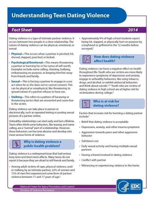 Dating violence can happen to teens too Lifestyles