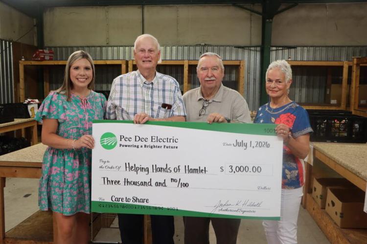Pee Dee Electric Awards Second Quarter 2026 Care to Share Grants