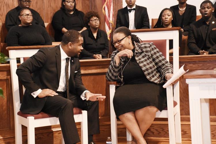 Claflin celebrates Dease praises foundation she received