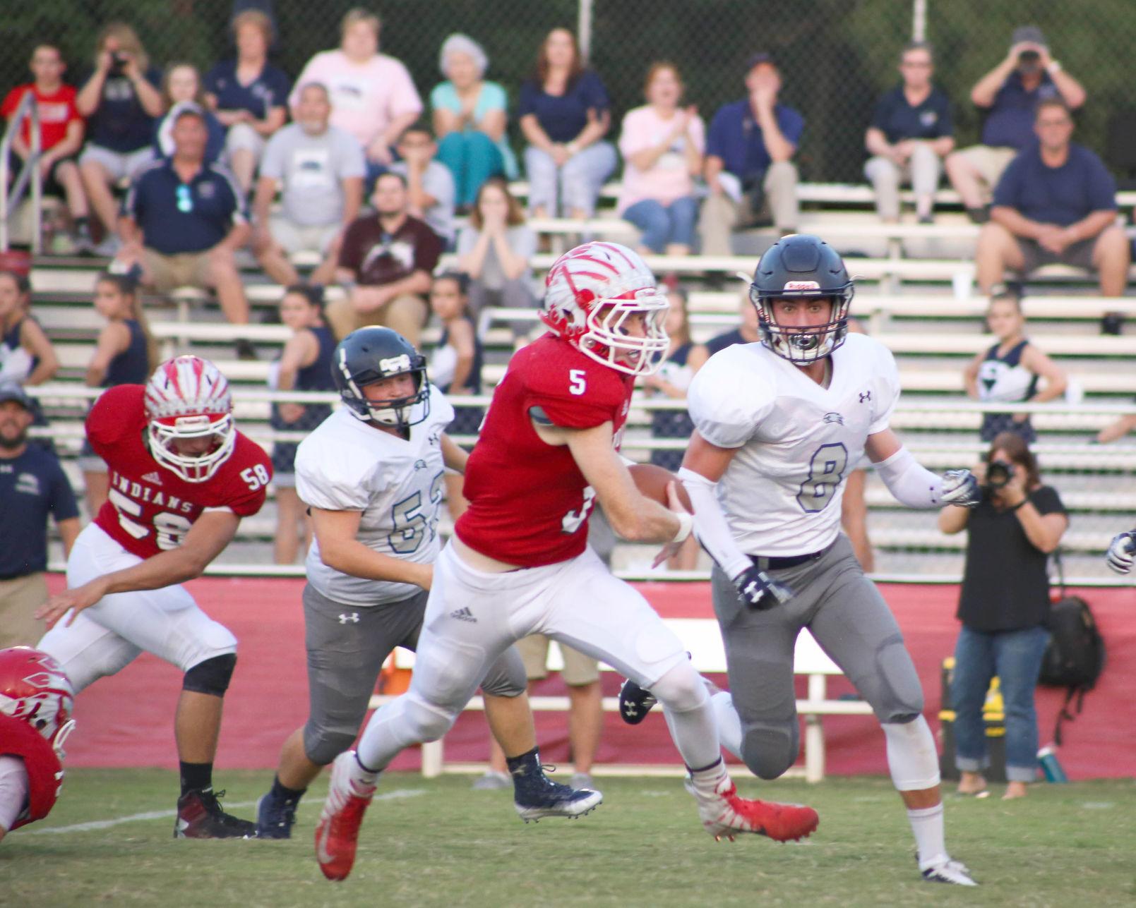 Orangeburg Prep takes 3215 seasonopening win over Greenwood Christian