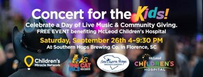 Community Broadcasters, LLC, 99.3 The Cat and Southern Hops Brewing Co. Present Concert for the Kids