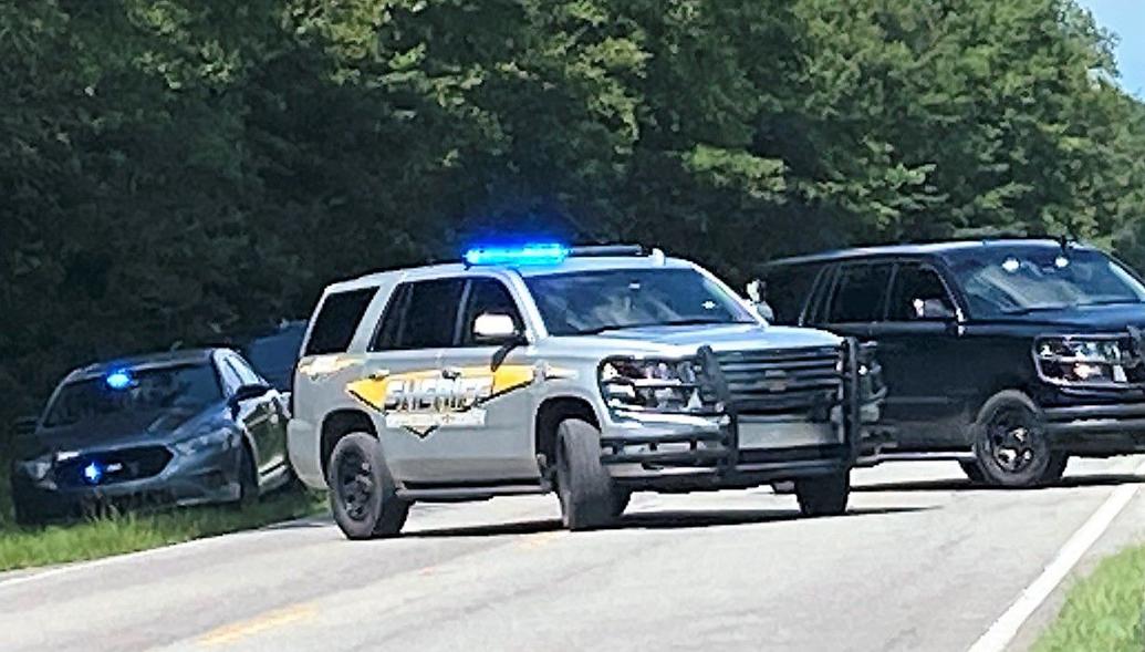 UPDATED Person killed near Branchville; two males questioned after