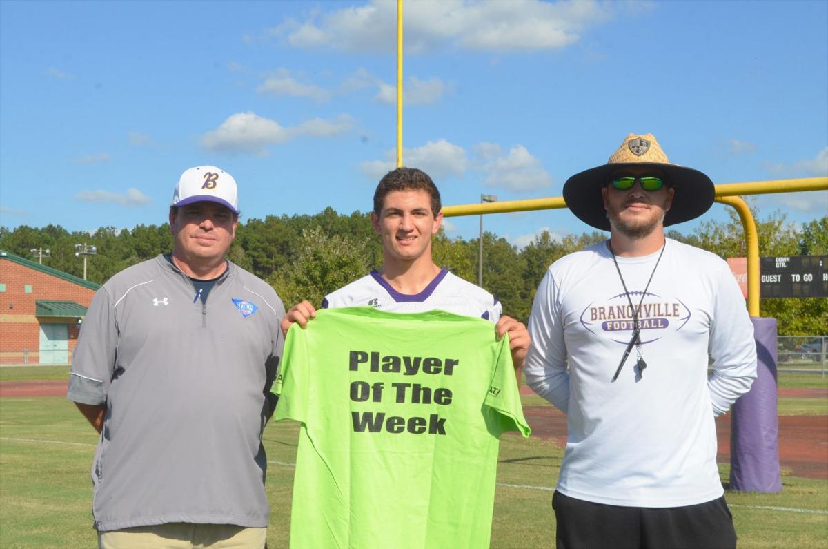 Davis of Branchville wins POW