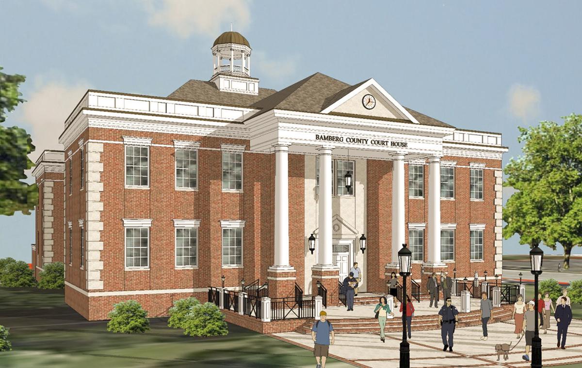 Bamberg County Courthouse Plan