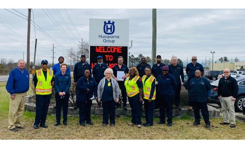 Husqvarna honors decades of service