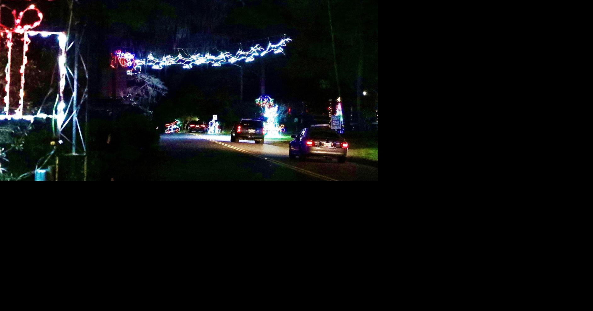 The lights before Christmas