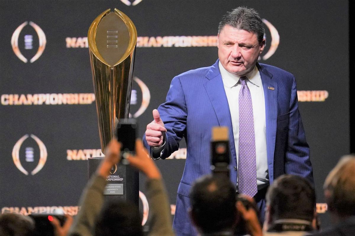 CFP Championship LSU Football