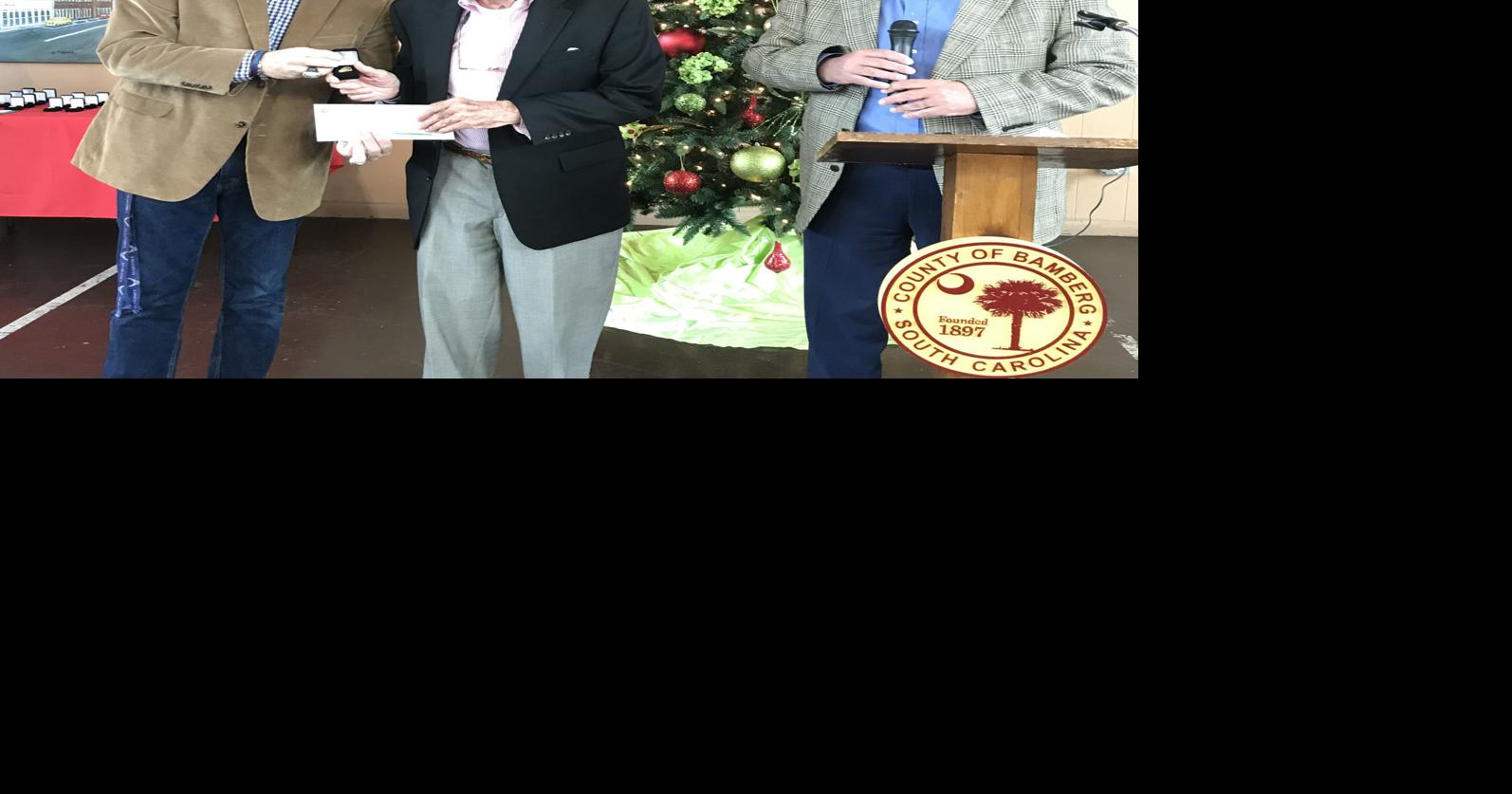 Bamberg County clerk coroner honored for 30 years of service