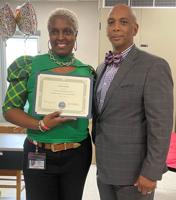 Branchville counselor honored for work