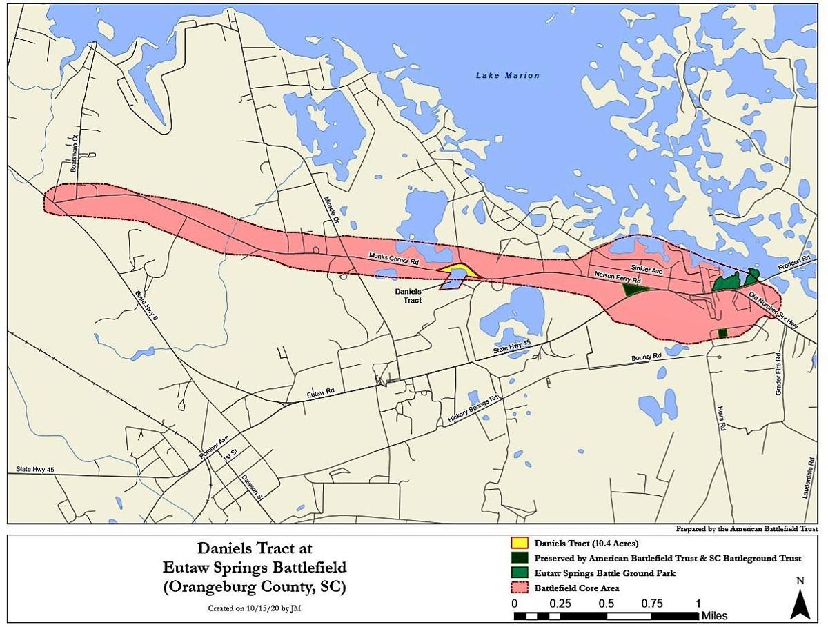 Groups preserve 10 more acres of battlefield at Eutaw Springs