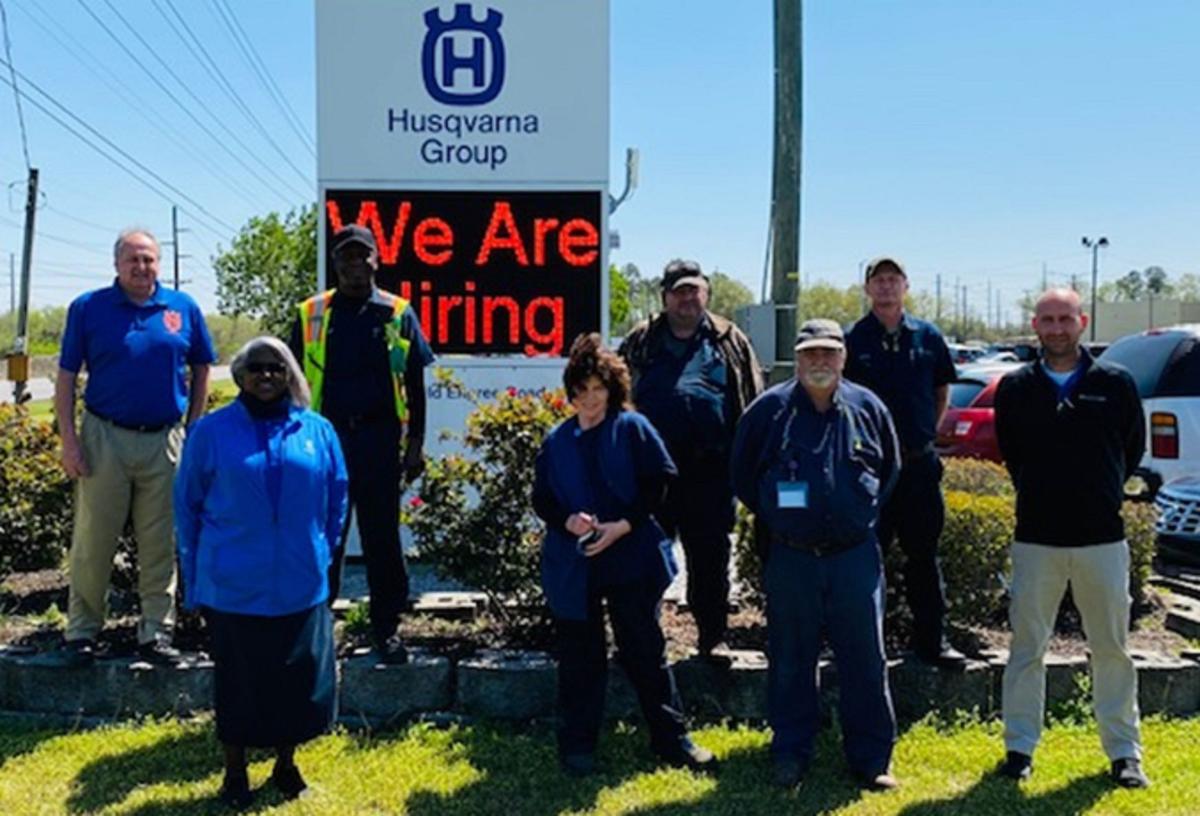 Business Report Husqvarna Honors Employee Service News Thetandd Com