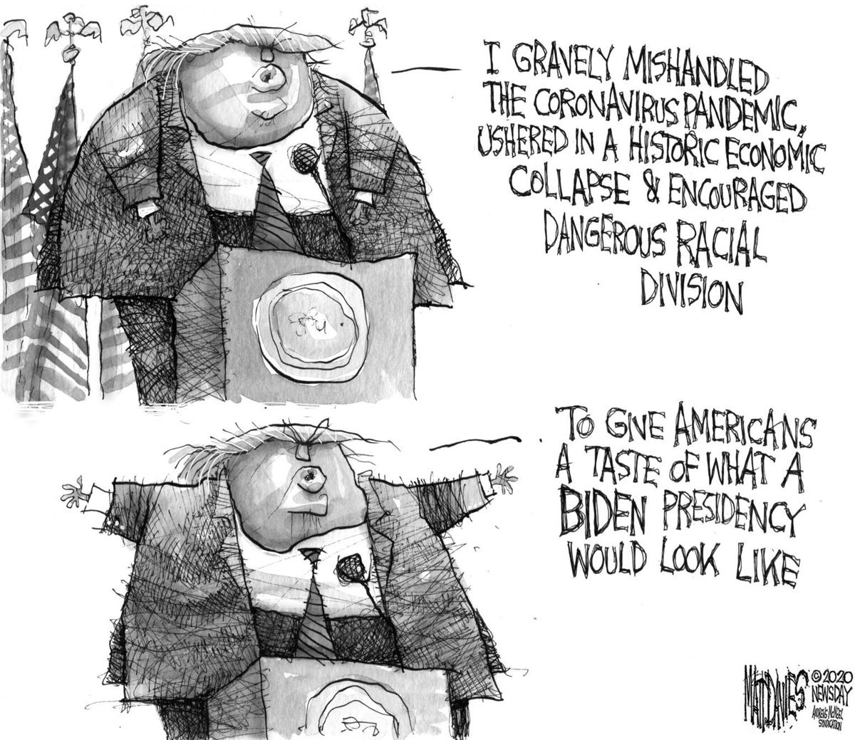 I lied to blame it on Biden