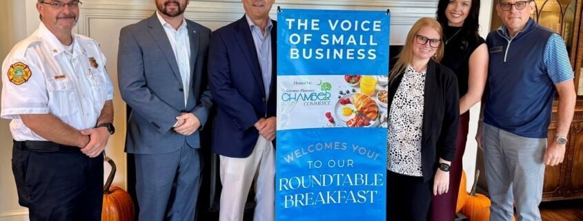 3rd Quarter Small Business ﻿ ﻿Roundtable Breakfast – Last Thursday