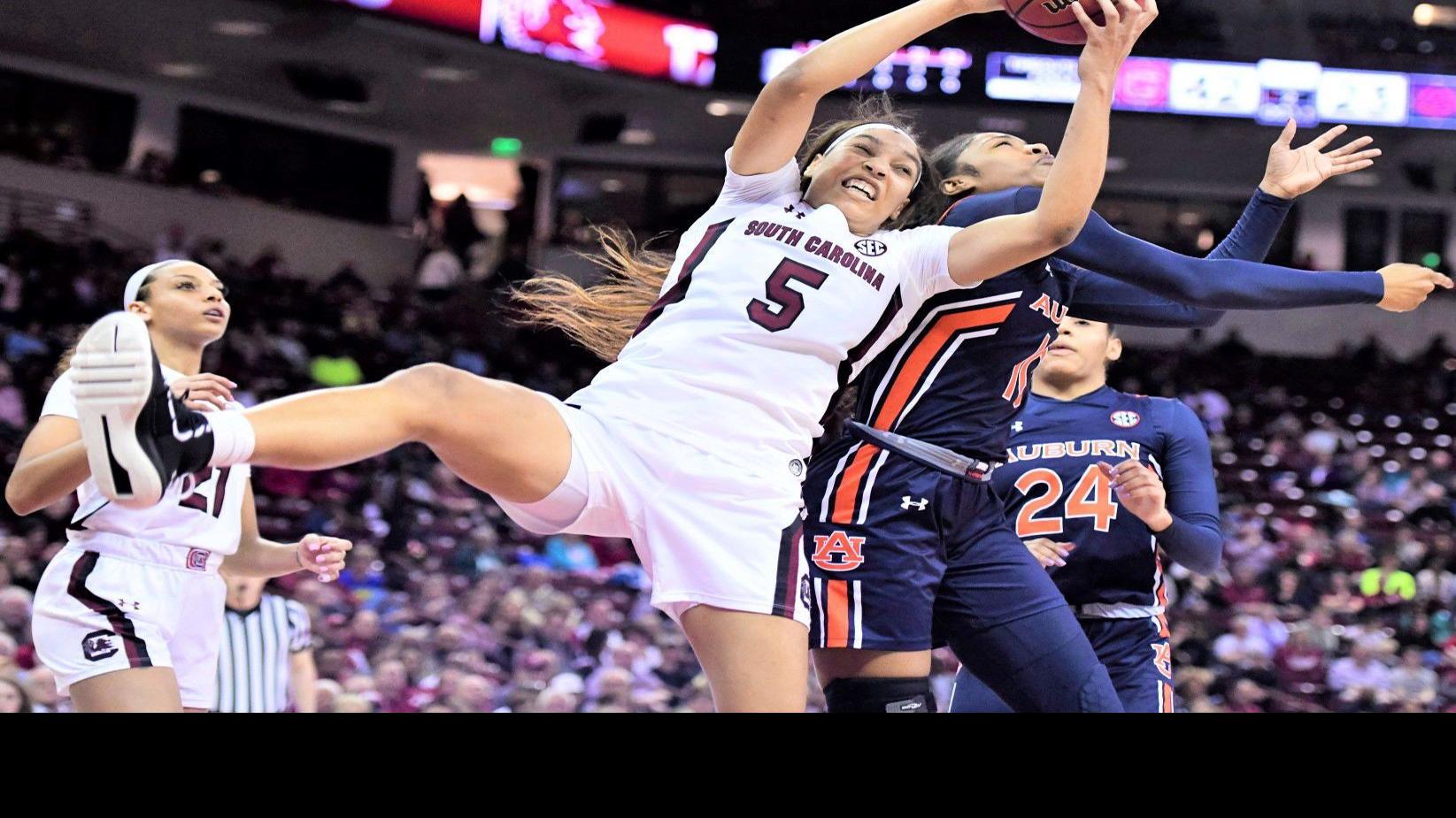 Carolina Basketball Boston Cooke Lead Lady Gamecocks To 18th