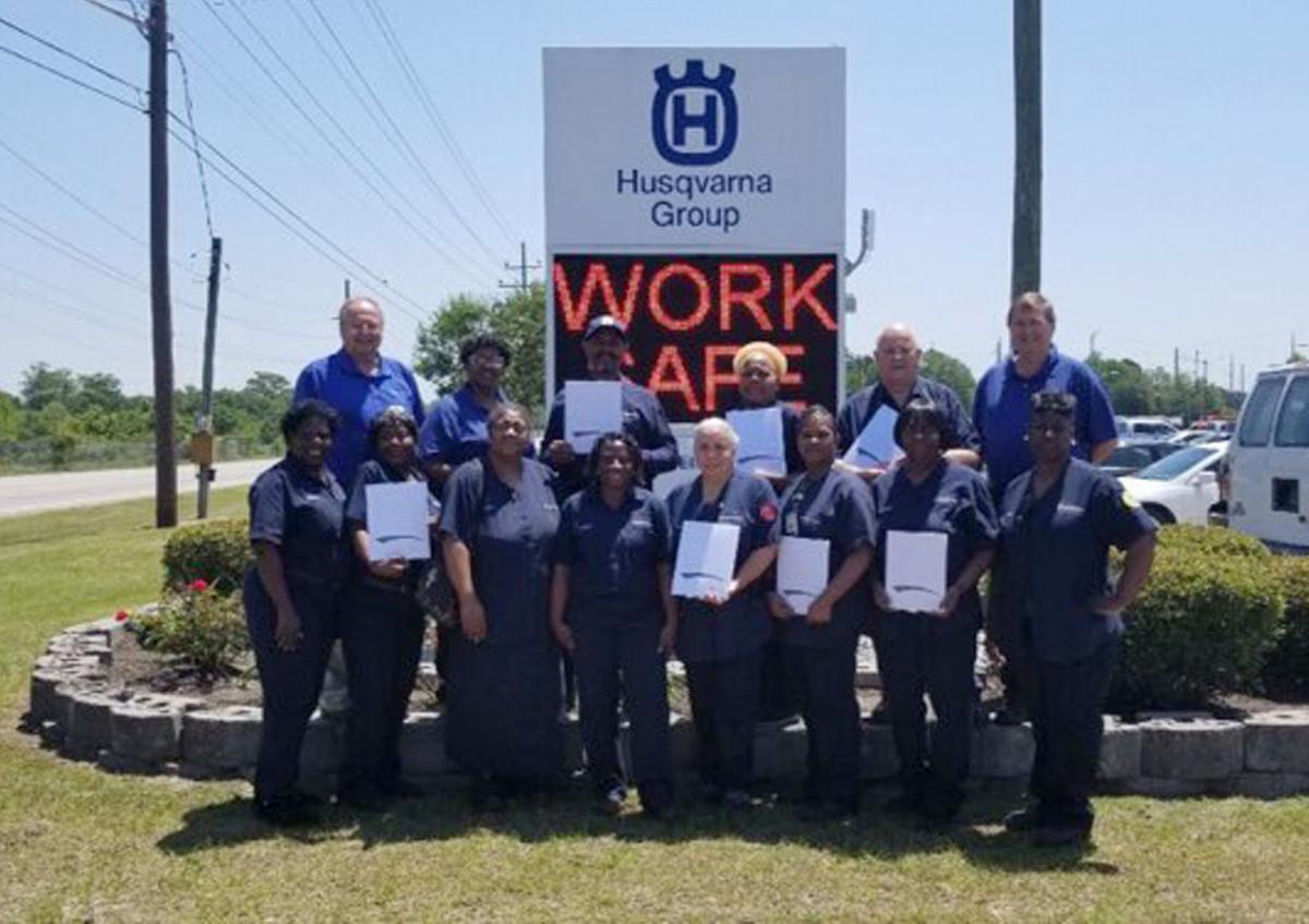 Husqvarna recognizes 25plus years of service