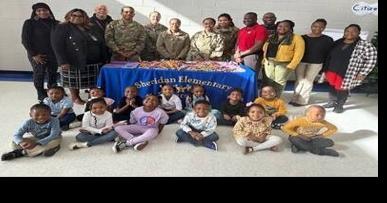 Sheridan students spread holiday cheer to service members - Vimarsana News