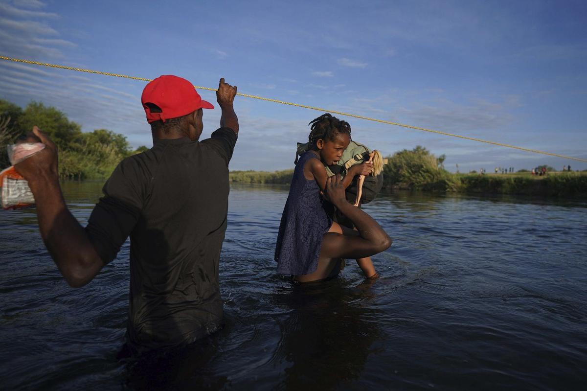 Mexico US Border Migrant Camp