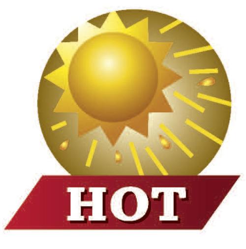 WED hot weather graphic